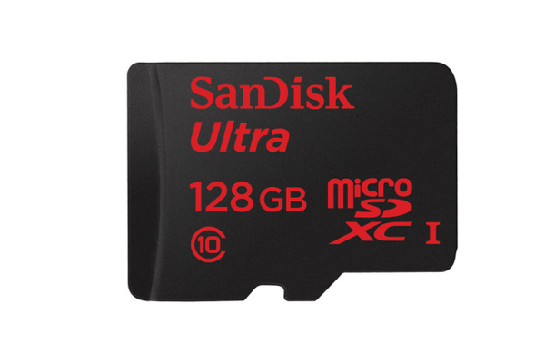 SanDisk esitteli maailman ensimmäisen 128 gigatavun microSD-muistikortin